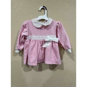 VINTAGE Buster Brown 24month velvety dress